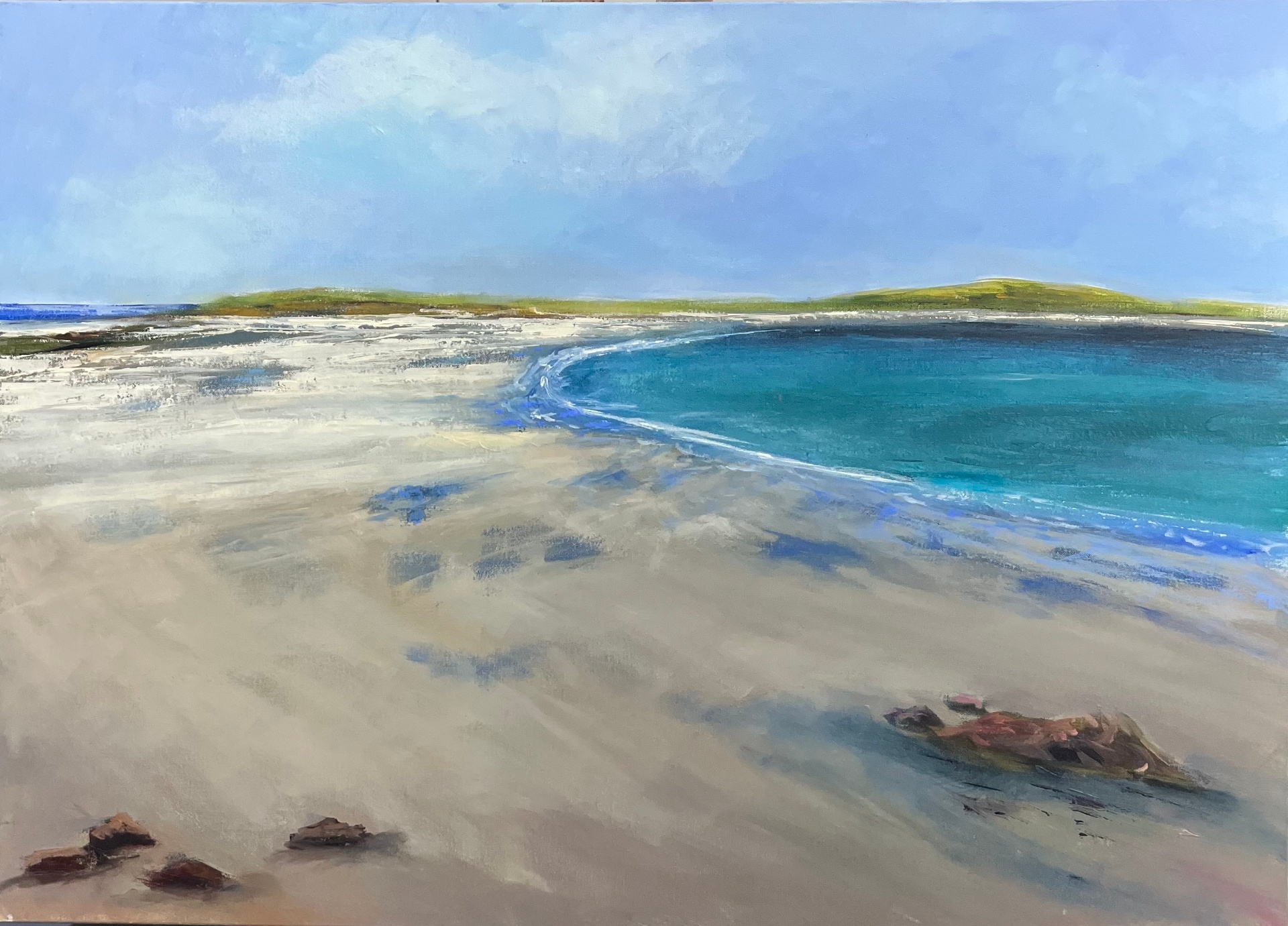 Where Time Stands Still — Oil on canvas, sold