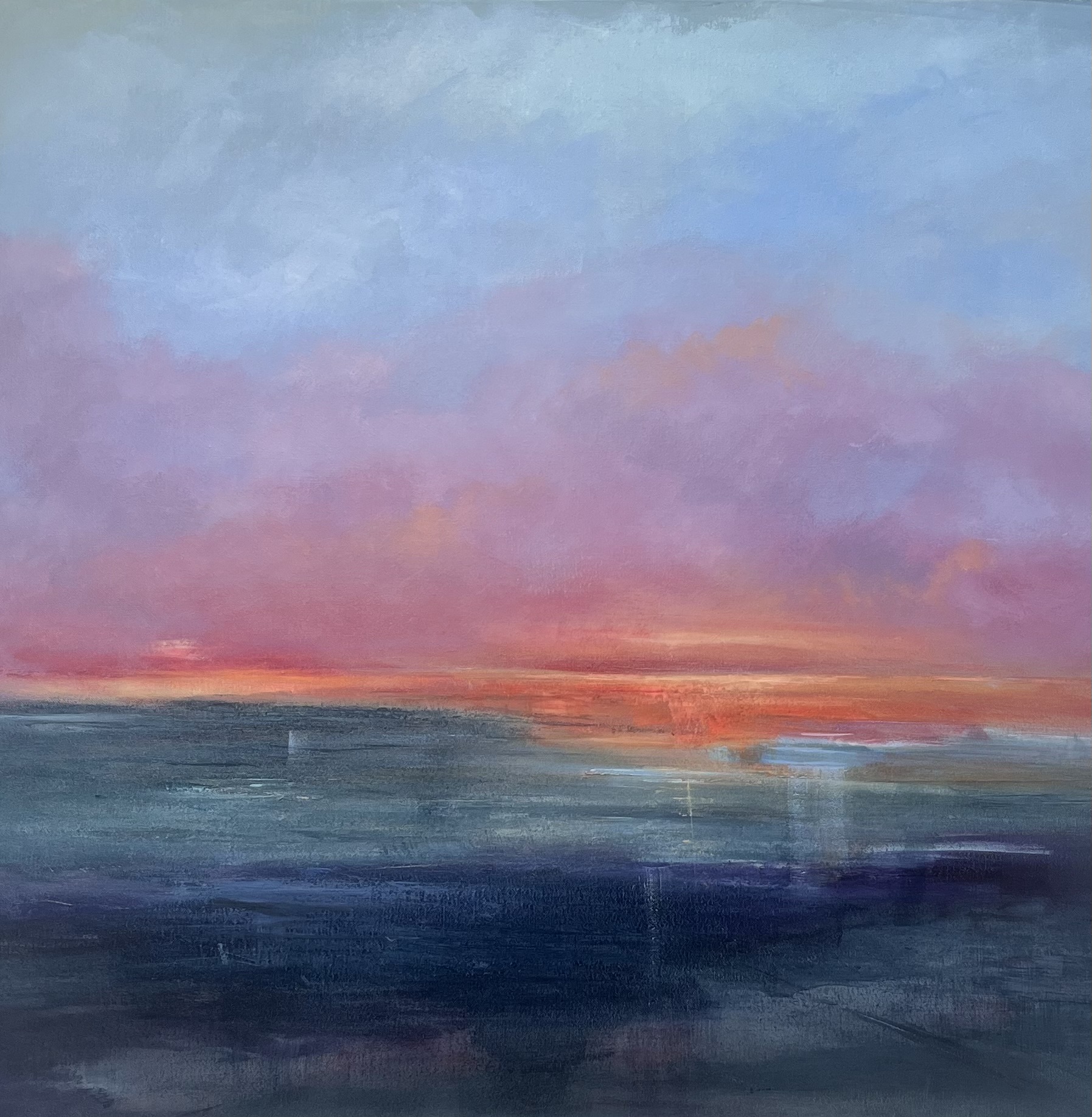 Dusk to Dawn — Oil on canvas, sold
